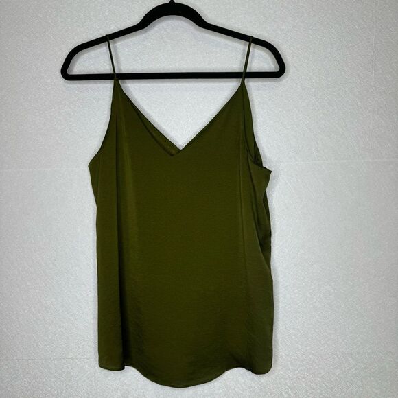 Express Double V Embroidered Downtown Cami L - Picture 5 of 5